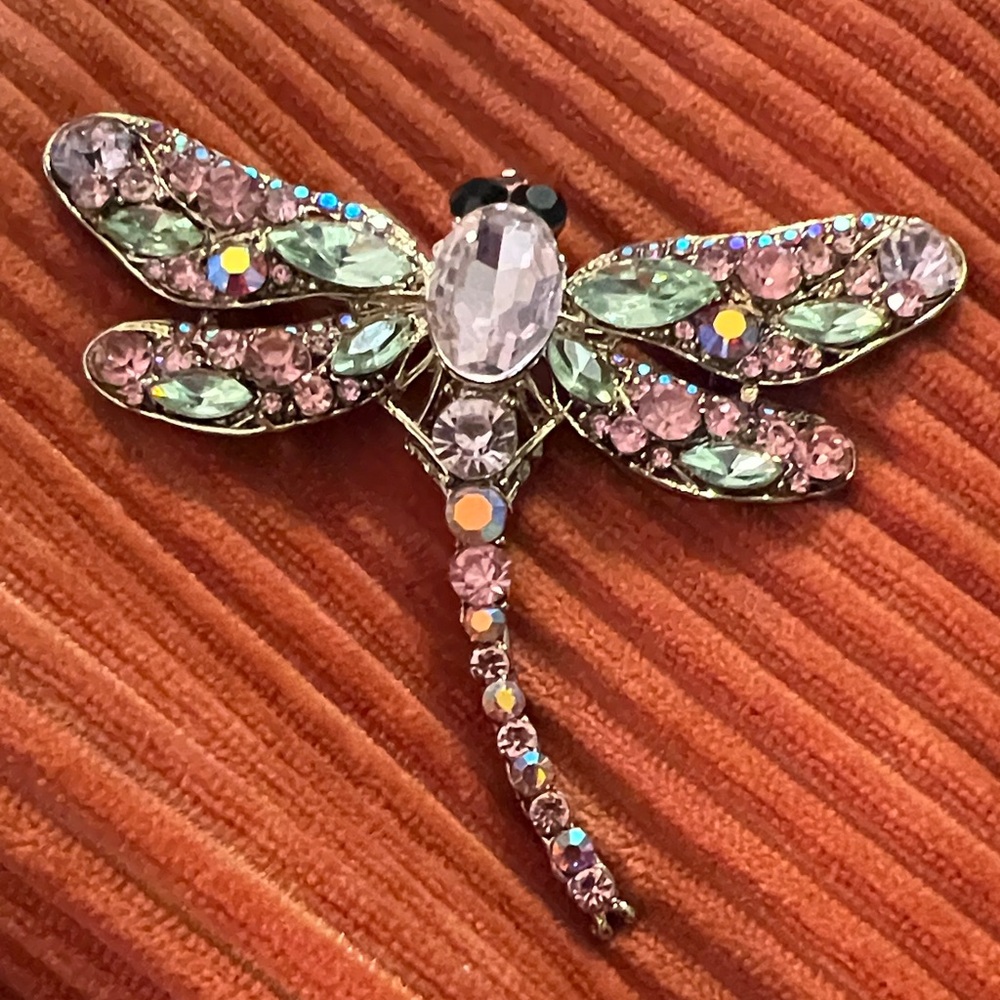 3/$18 Colorful Dragonfly Brooch Lot 259 - Picture 2 of 5